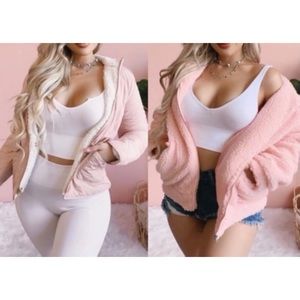 Puffer & Teddy Pink Coat Bundle Small